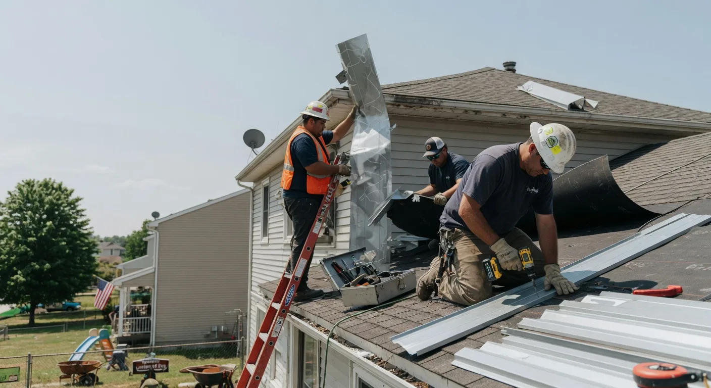 Metal Roof Repair in Fort Loramie, OH